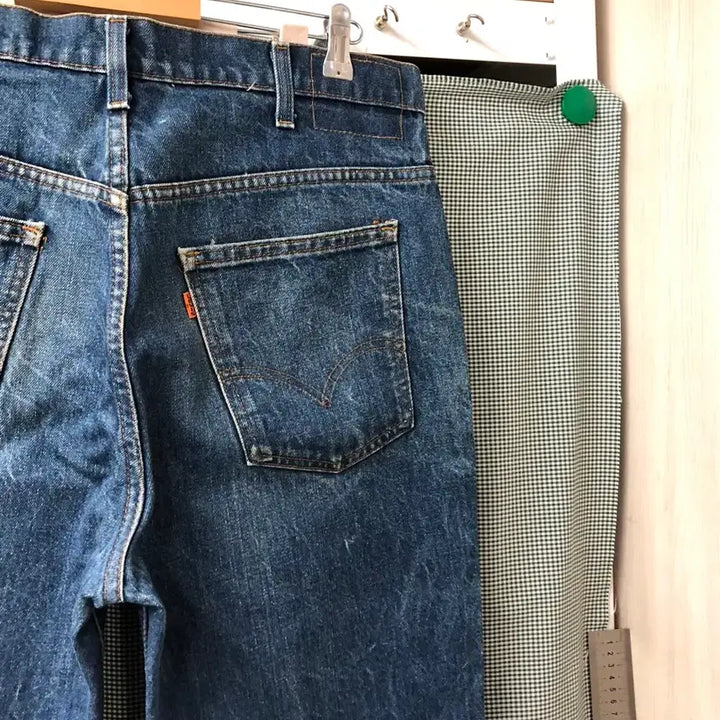 [BUNJANG] Levi's 517 Orange Tab Vintage Bootcut Jeans / 80s리바이스 (82년)오렌지탭 517 부츠컷 허리36 둘레90.5