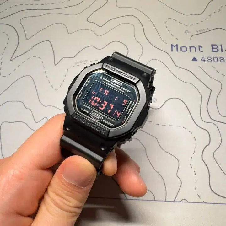 [BUNJANG] Casio G-Shock DW-5600ms Watch / 카시오 지샥 블랙 DW-5600ms