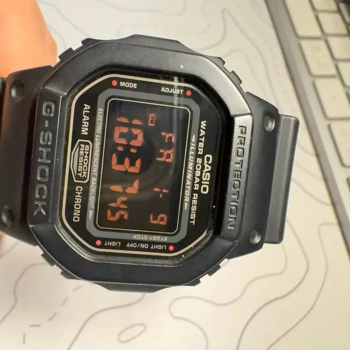 [BUNJANG] Casio G-Shock DW-5600ms Watch / 카시오 지샥 블랙 DW-5600ms