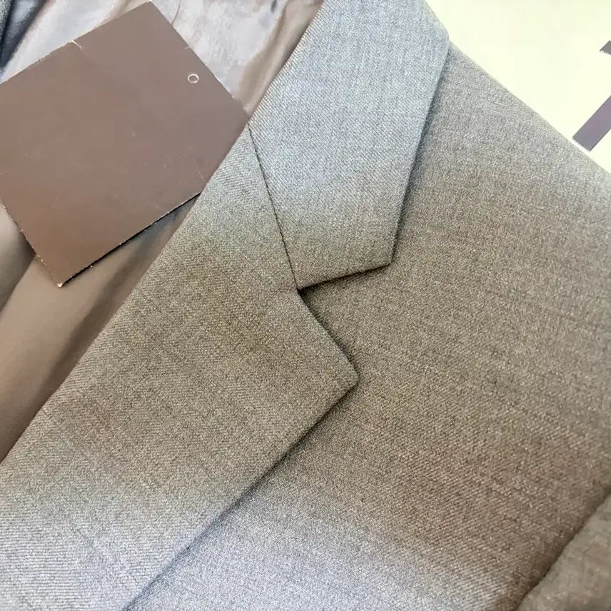 [BUNJANG] Time Homme Wool 100% Gray Blazer / 타임옴므 모100% 그레이컬러 자켓 48(100)사이즈 블레이저