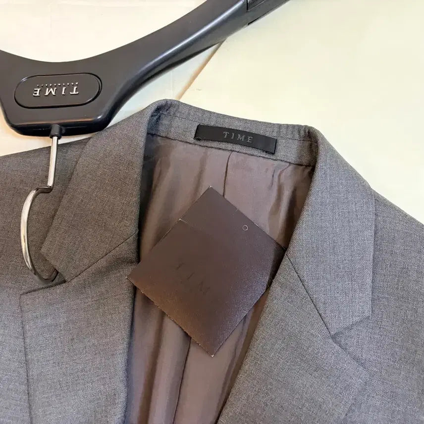 [BUNJANG] Time Homme Wool 100% Gray Blazer / 타임옴므 모100% 그레이컬러 자켓 48(100)사이즈 블레이저
