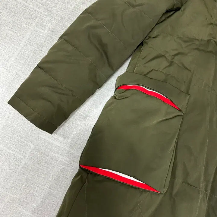 [BUNJANG] Long Down Jacket M / 야상 다운 롱 점퍼 M