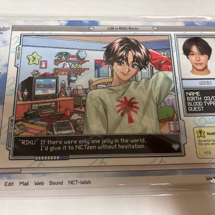 [BUNJANG] Riku Photocard Set / 미개봉 포카포함 리쿠 로그인 포토세트 원가 이하 양도 콘서트 엠디