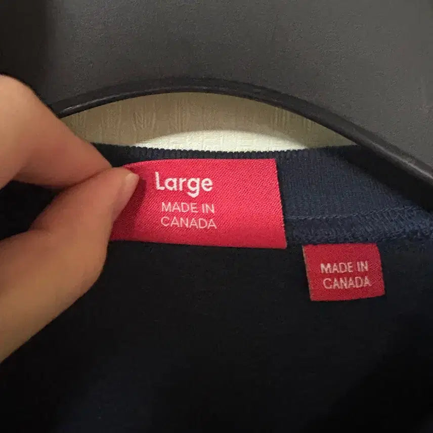[BUNJANG] Supreme Small Box Logo Crewneck Navy / (L)슈프림 스몰 박스 크루넥 네이비
