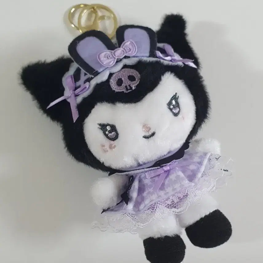 [BUNJANG] Kuromi Princess Keyring / 쿠로미 공주님 인형키링