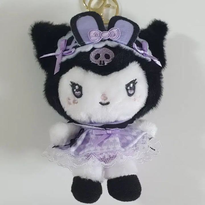 [BUNJANG] Kuromi Princess Keyring / 쿠로미 공주님 인형키링