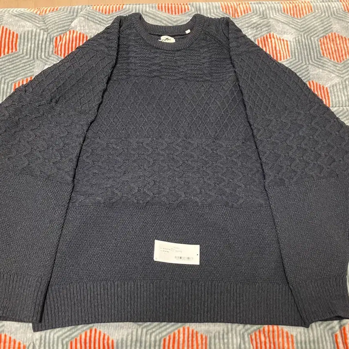 [BUNJANG] Nanamica Knit Sweater / [L]나나미카25fw 니트 새제품급 급처