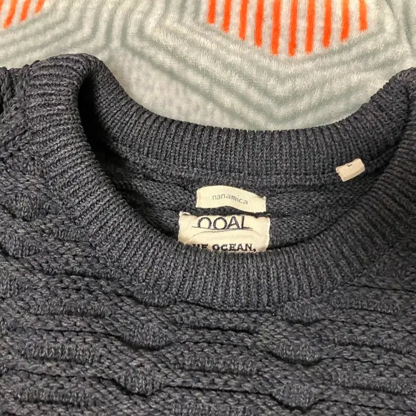 [BUNJANG] Nanamica Knit Sweater / [L]나나미카25fw 니트 새제품급 급처