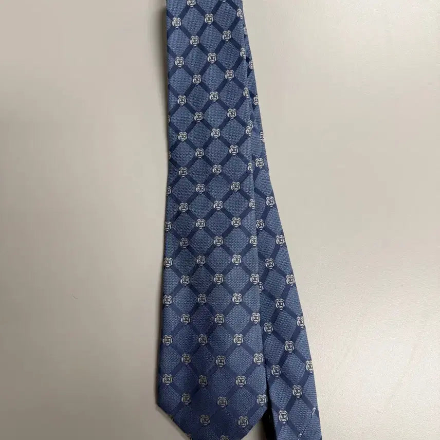 [BUNJANG] Chanel Camellia Tie / 샤넬 카멜리아 넥타이 정품