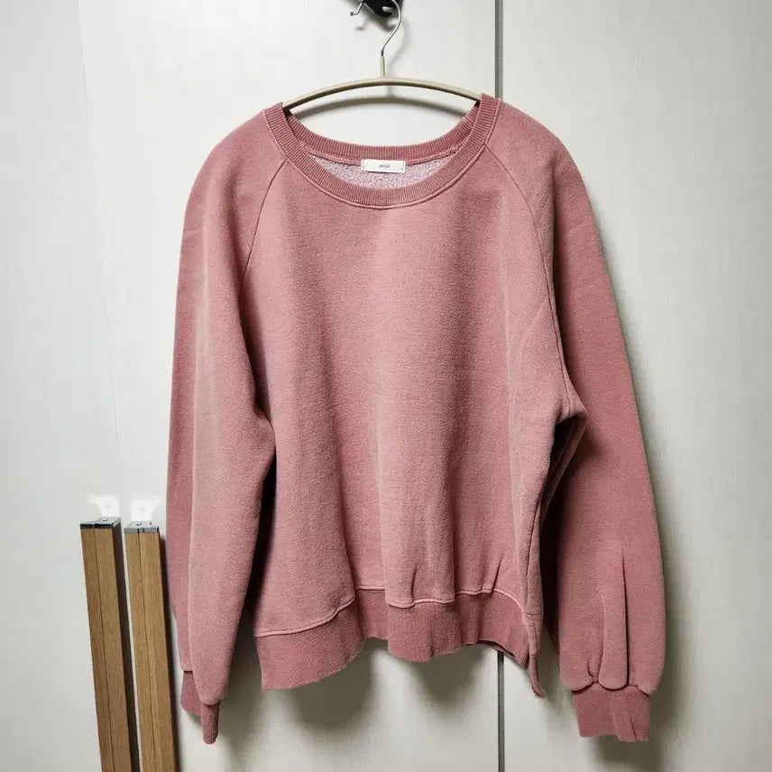 [BUNJANG] Unisex Perbit Fleece Sweatshirt / 퍼빗 기모맨투맨_FREE