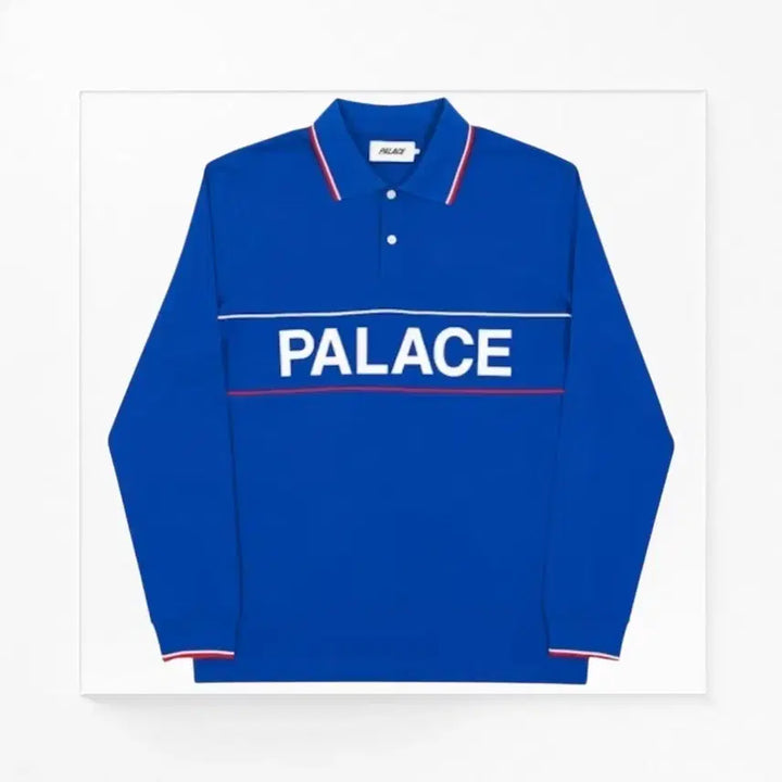 [BUNJANG] Palace Handle Long Sleeve Rugby Polo Shirt / [우주매물@] 17fw 팔라스 핸들 롱슬리브 폴로
