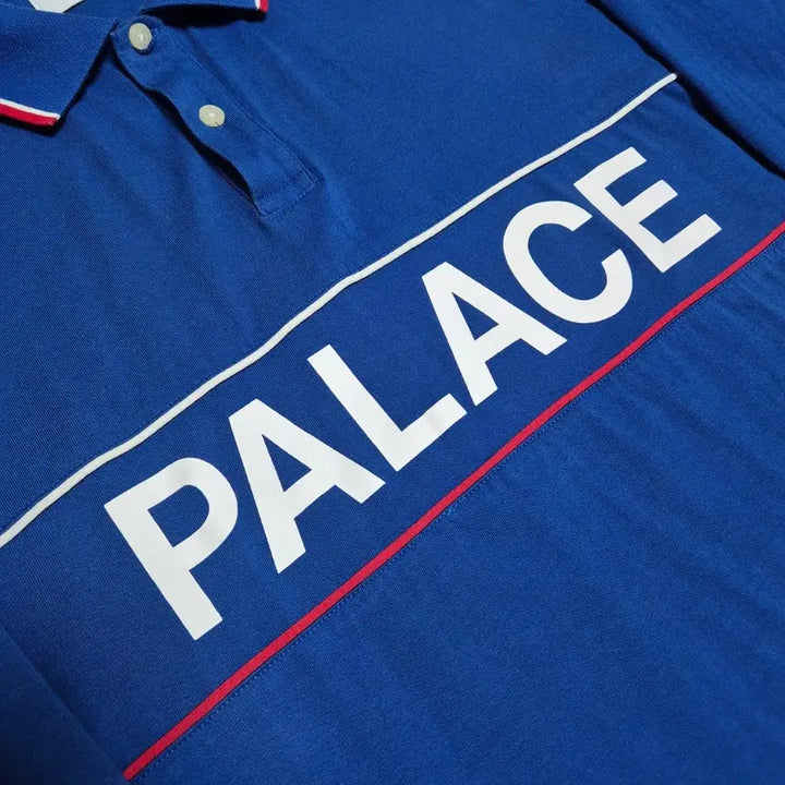 [BUNJANG] Palace Handle Long Sleeve Rugby Polo Shirt / [우주매물@] 17fw 팔라스 핸들 롱슬리브 폴로
