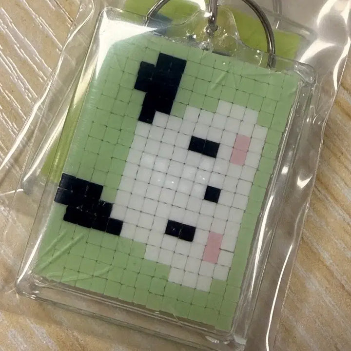 [BUNJANG] Sanrio Pochacco Gemstone Cross-Stitch Keychain / 산리오 포차코 보석십자수 키링