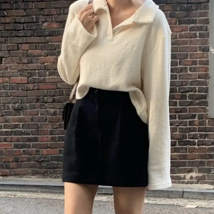 [BUNJANG] Tanat Mini Skirt (S) / 새상품 타낫 울 미니 스커트 S