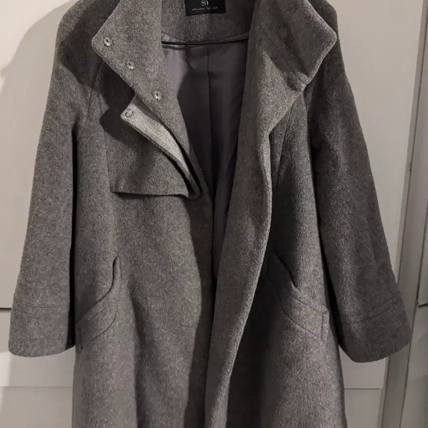 [BUNJANG] SI Gray Coat / SI 그레이 코트