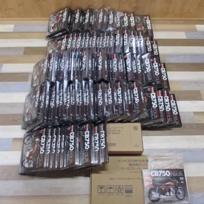 [SOLD OUT] 데아고스티니 혼다 cb750four 1/4 다이캐스트 미조립 신품 나나한
