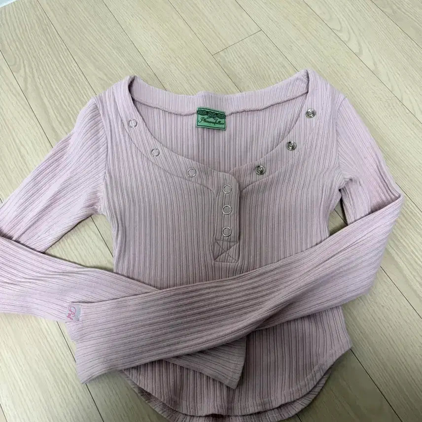 [BUNJANG] Please No Follow Bunny Top / 플리즈노팔로우 버니탑 초록택