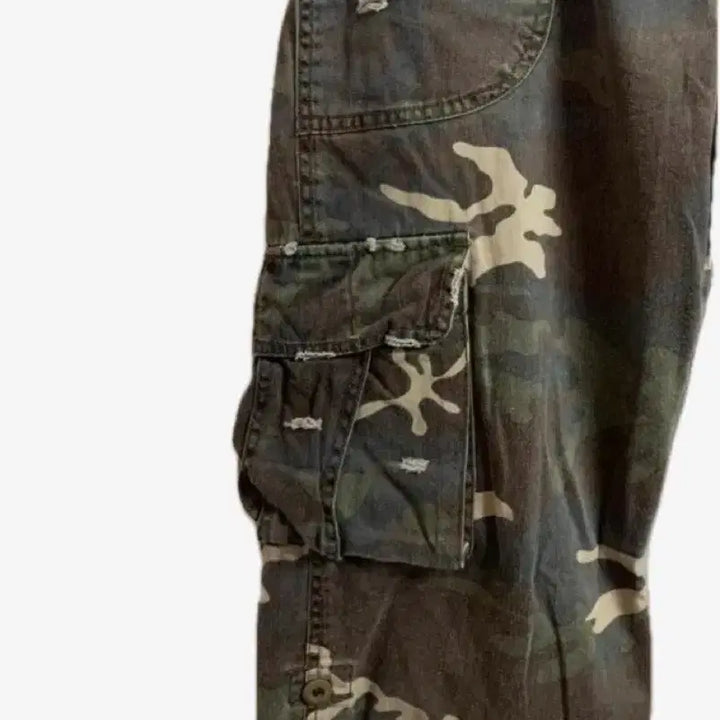 [SOLD OUT] 빈티지 카모 카고바지