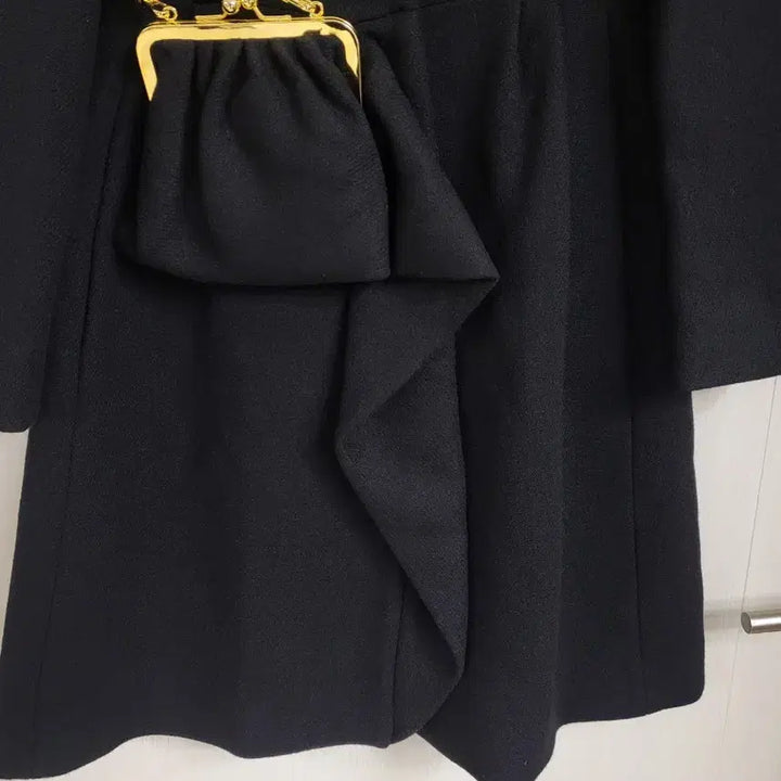 [BUNJANG] Moschino Black Coat (Size 55) / 모스키노 블랙코트 55사이즈(90호)