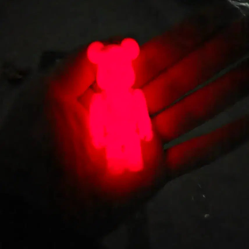 [BUNJANG] Bearbrick Flocked Version Collectible Figure / 베어브릭 2010년 플로키 축광 버전 베어브릭 팝니다.