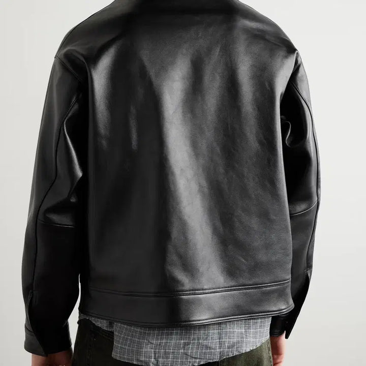 [BUNJANG] A.PRESSE A-2 Flight Jacket / [2] 25AW A.PRESSE 아프레쎄 레더 타입 A-2 플라이트 자켓