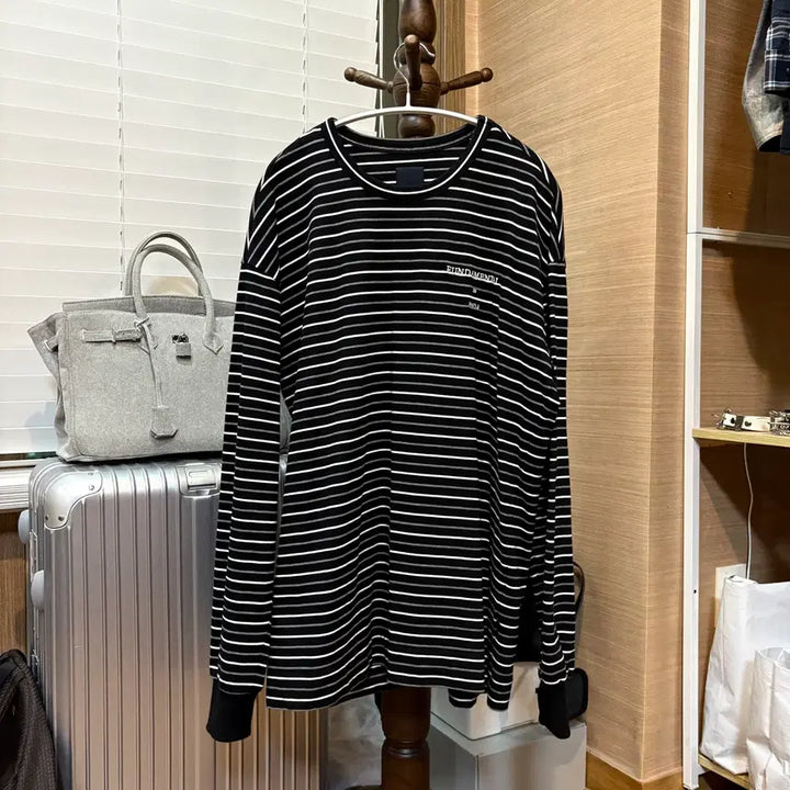 [BUNJANG] Junji Stripe Long Sleeve / xs ] 준지 스트라이프 롱슬리브