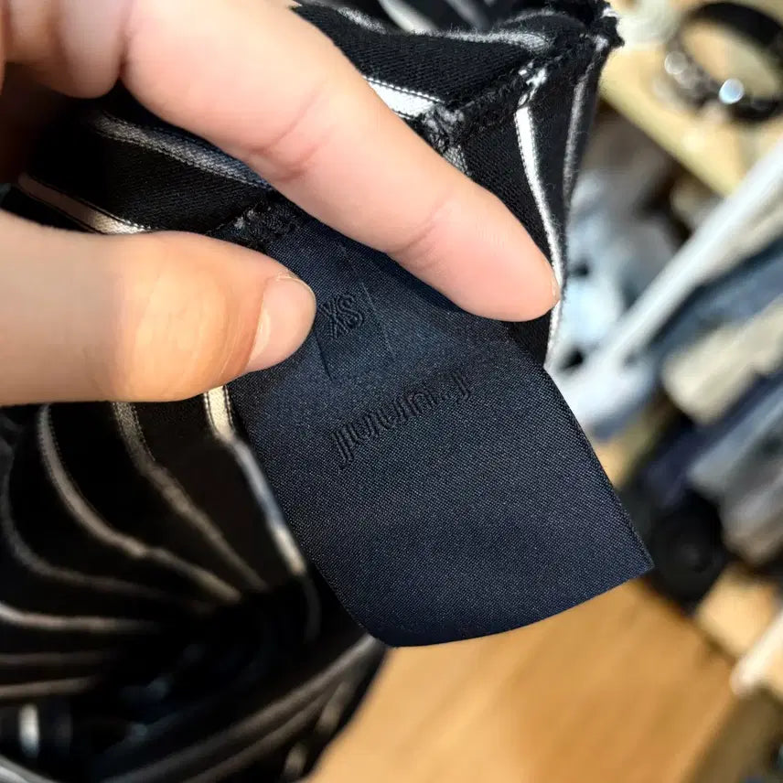 [BUNJANG] Junji Stripe Long Sleeve / xs ] 준지 스트라이프 롱슬리브