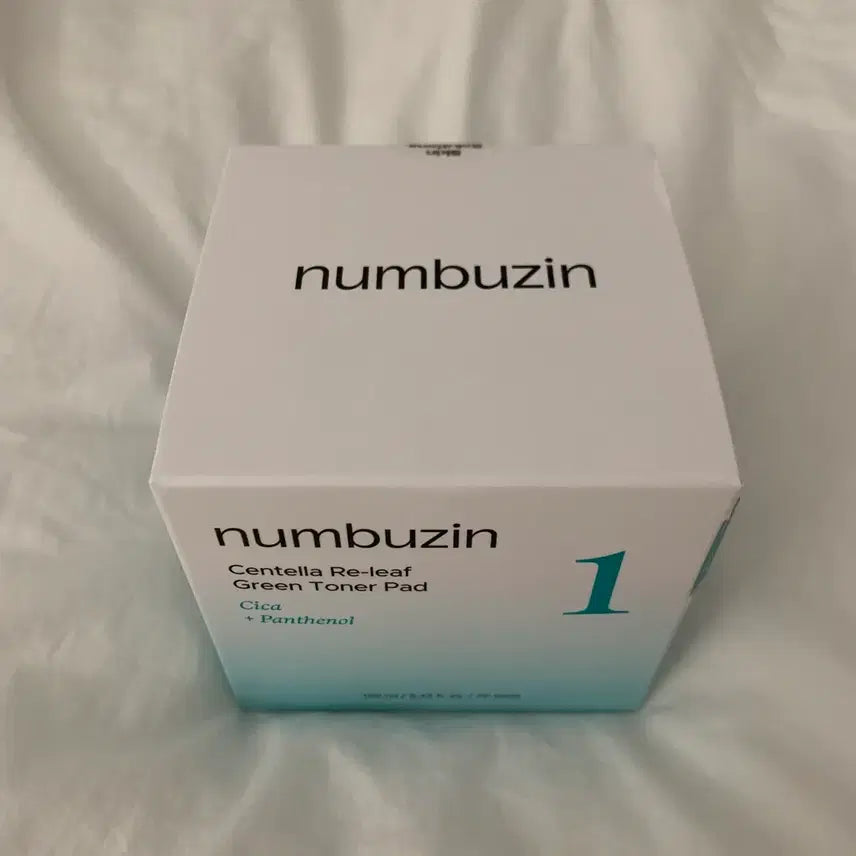 [BUNJANG] numbuzin No. 1 Toner Pad (Sealed) / 미개봉 새상품) 넘버즈인 1번 패드 토너패드 시카 numbuzin