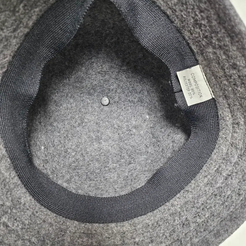 [BUNJANG] Unbranded Gray Wool Fedora Hat / 그레이 울 페도라모자 버킷햇 벙거지모자 새상품