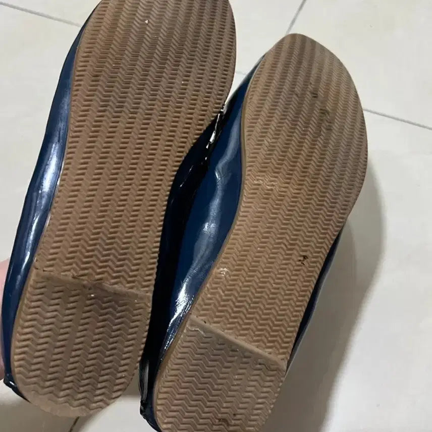 [BUNJANG] Ermanno Scervino Navy Leather Loafers / 에르마노 설비노 정품 로퍼 / 네이비 / 240 / 상태좋음