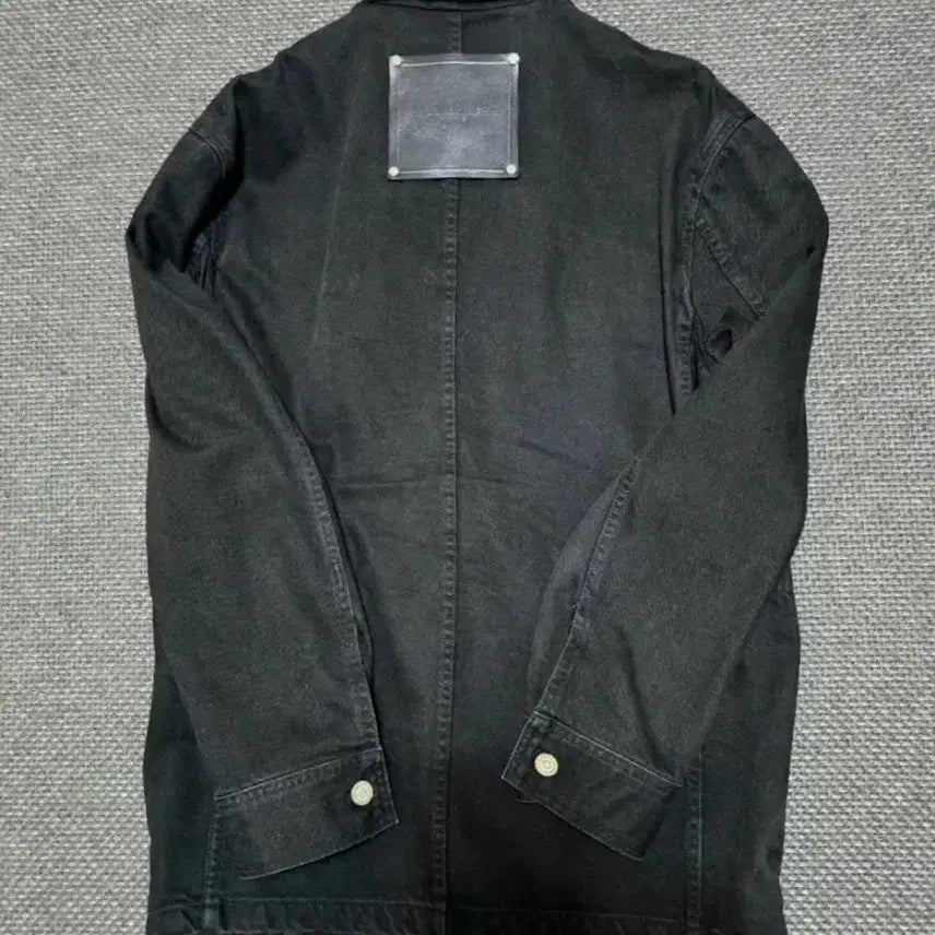 [BUNJANG] Wooyoungmi Black Patch Jacket 46 / 우영미 블랙패치자켓 청자켓 46