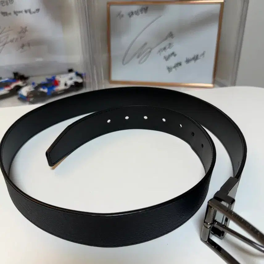 [BUNJANG] Louis Vuitton Taurillon Men's Belt / [새상품급/25년12월] 루이비통 토뤼옹 남자 벨트 신상