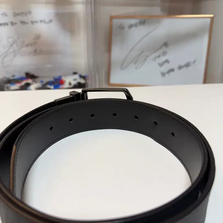 [BUNJANG] Louis Vuitton Taurillon Men's Belt / [새상품급/25년12월] 루이비통 토뤼옹 남자 벨트 신상