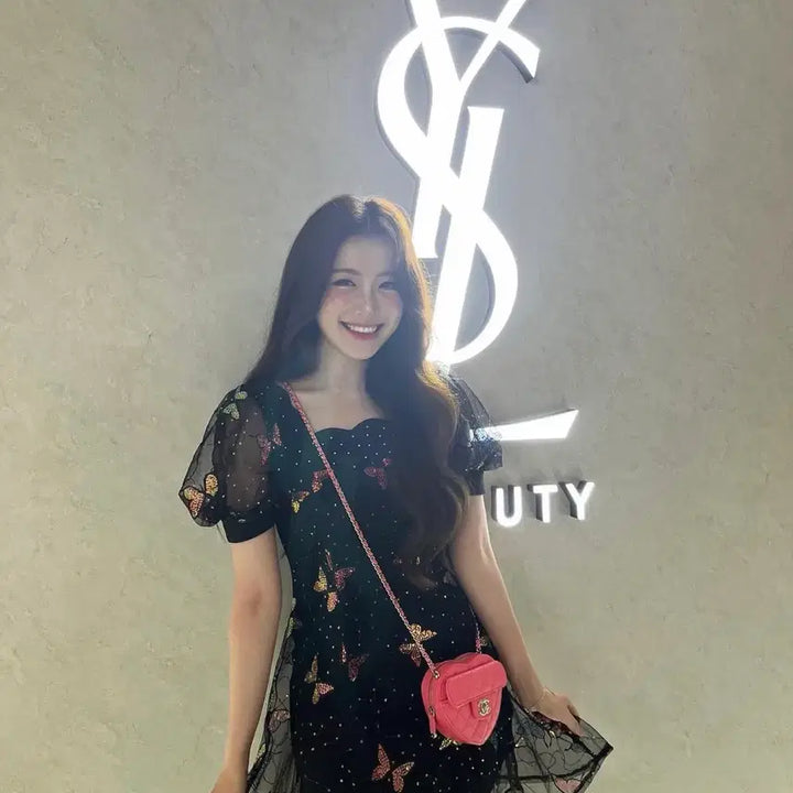 [BUNJANG] Chanel Small Pink Heart Bag / 샤넬 스몰 핑크 하트백