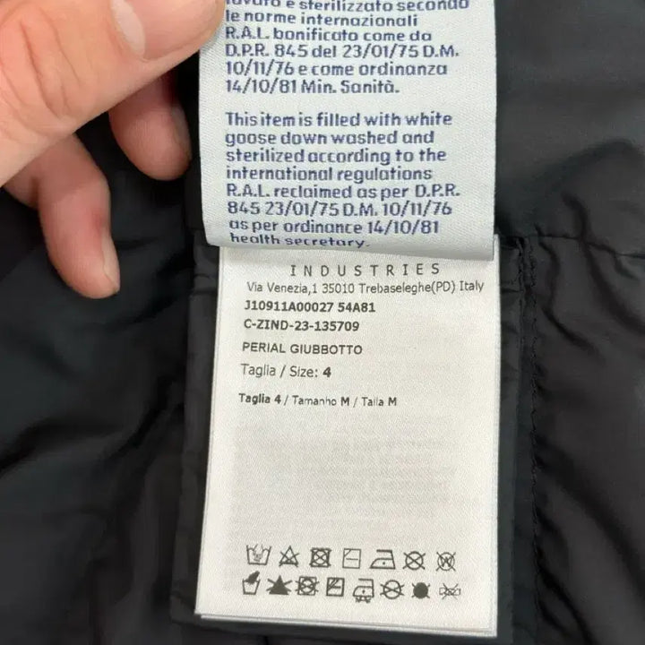 [BUNJANG] Moncler Perriault Amiot Black Puffer Jacket / (4) 몽클레어 페리얼 아미오 블랙