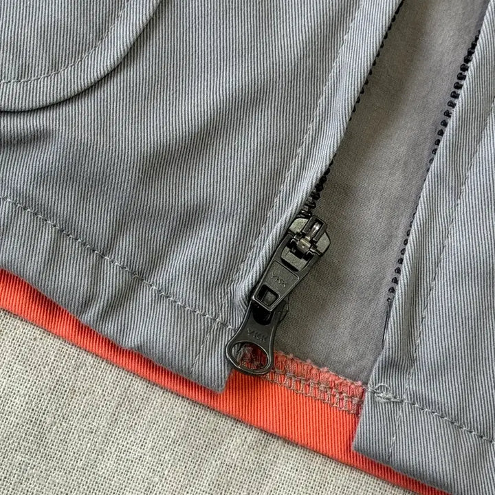 [BUNJANG] Levi's Grey Work Jacket / 리바이스 배색 그레이 워크자켓 L