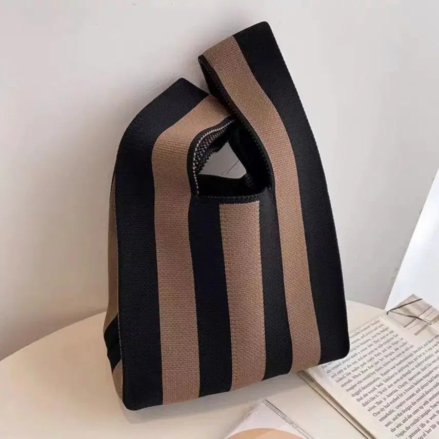 [BUNJANG] Mini Knit Tote Bag Set / [새상품]니트 미니 가방,토트백 3종