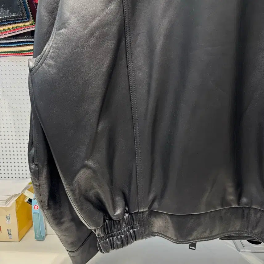 [BUNJANG] Prage Real Leather Jacket / 프라게 리얼 가죽자켓 미착장 제품