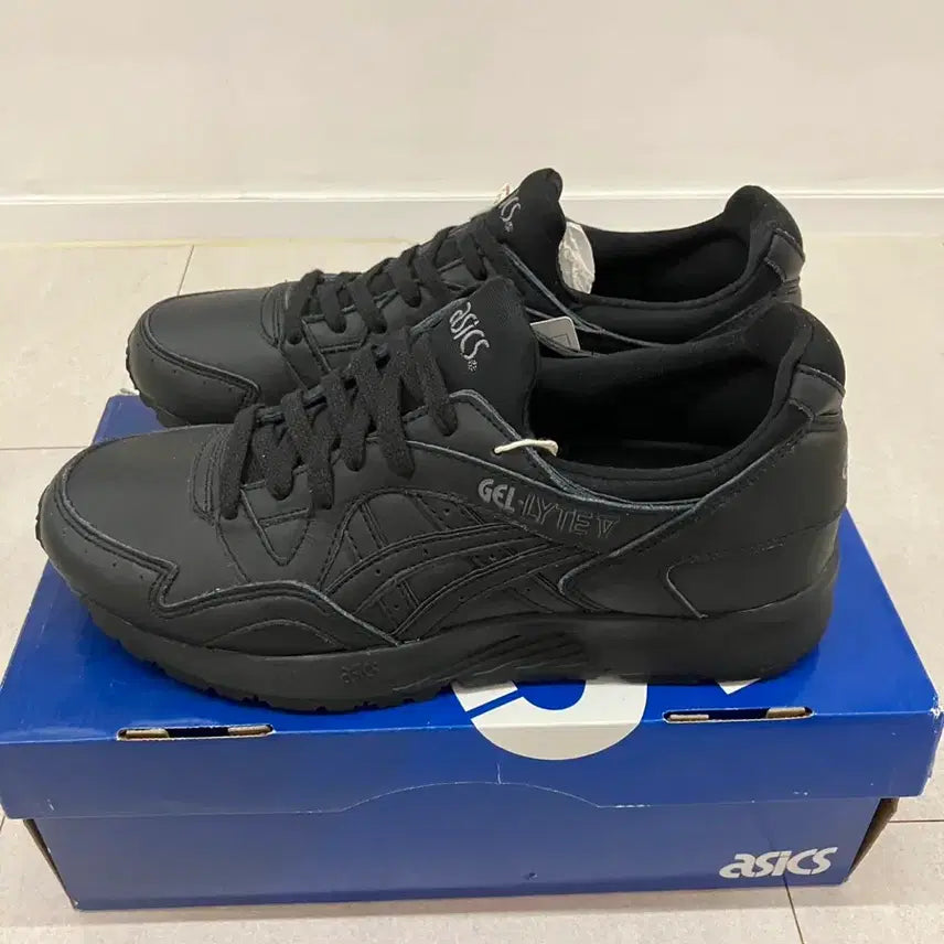 [BUNJANG] Asics Gel-Lyte V Black / 아식스 / 젤라이트5 올블랙 / 8