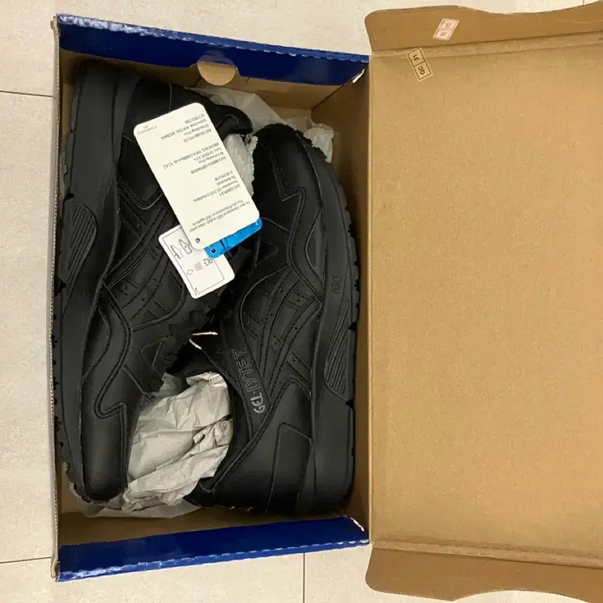 [BUNJANG] Asics Gel-Lyte V Black / 아식스 / 젤라이트5 올블랙 / 8
