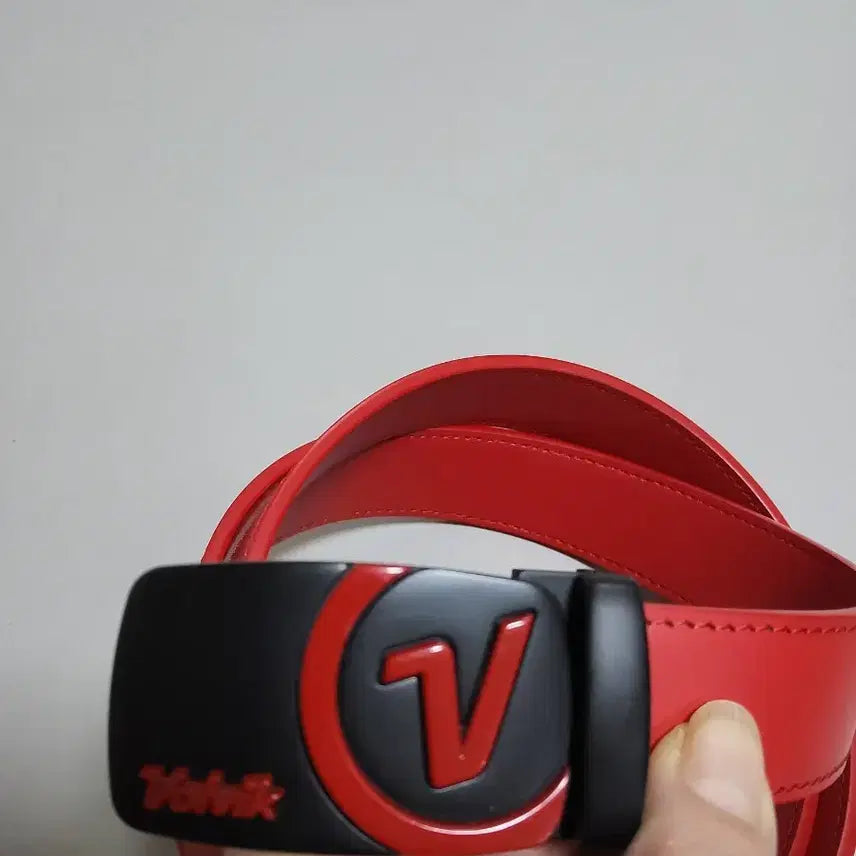 [BUNJANG] Volvik Leather Golf Belt / 볼빅 가죽골프밸트