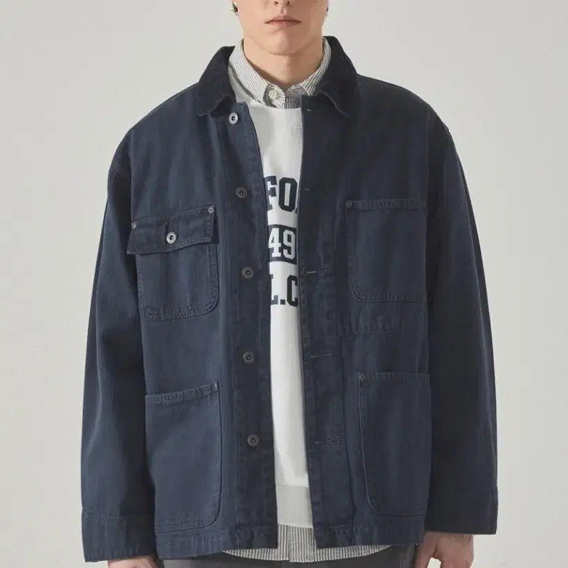 [BUNJANG] Who.A.U Work Jacket / 새상품) 후아유 워크자켓(정가 8만원)