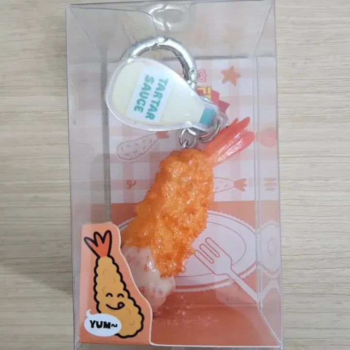 [BUNJANG] Shrimp Tempura Keyring / 새우튀김 키링