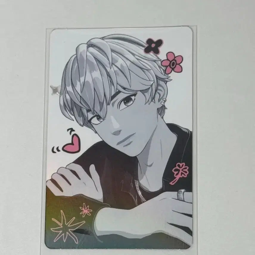 플레이브 멤버A 밤비 흑백포카 칼리고 포카앨범