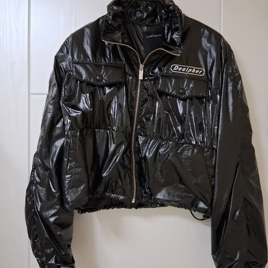 [BUNJANG] Egoist Ruched Crop Jumper / 에고이스트 셔링 크롭점퍼