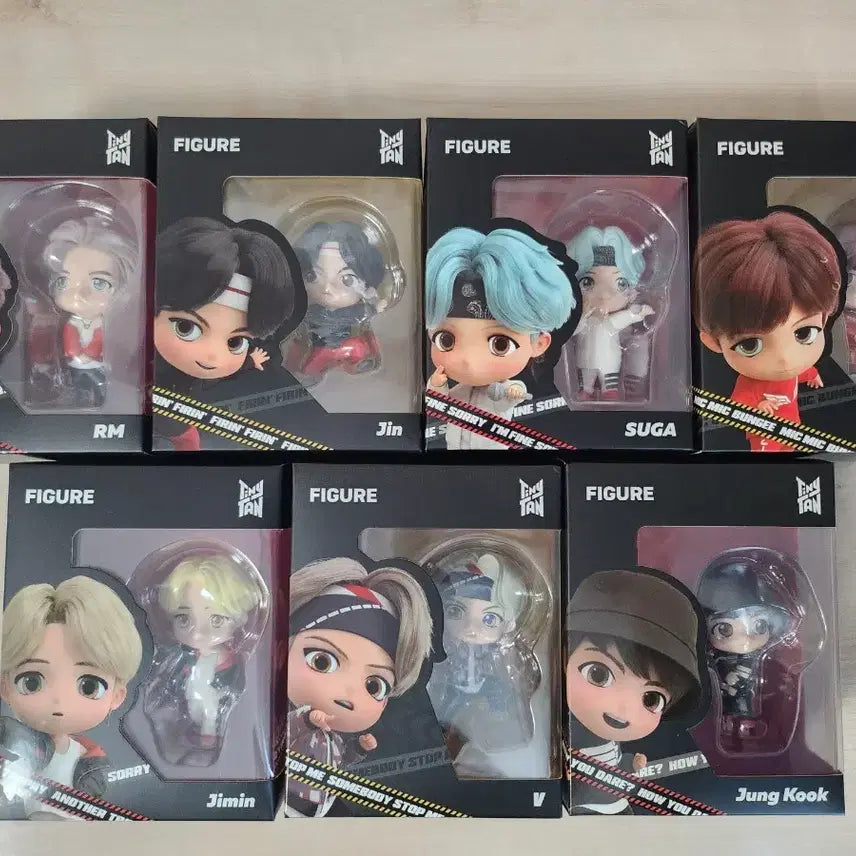 [BUNJANG] BTS TinyTAN Mic Drop Figure Bundle Set / 일괄 미개봉 BTS 타이니탄 피규어 마이크드랍