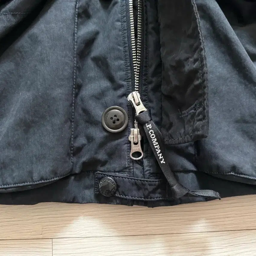 [BUNJANG] CP Company Black Goggle Jacket / CP컴퍼니 수류탄 탄창 포켓 시계창 고글자켓 블랙 새제품 48사이즈