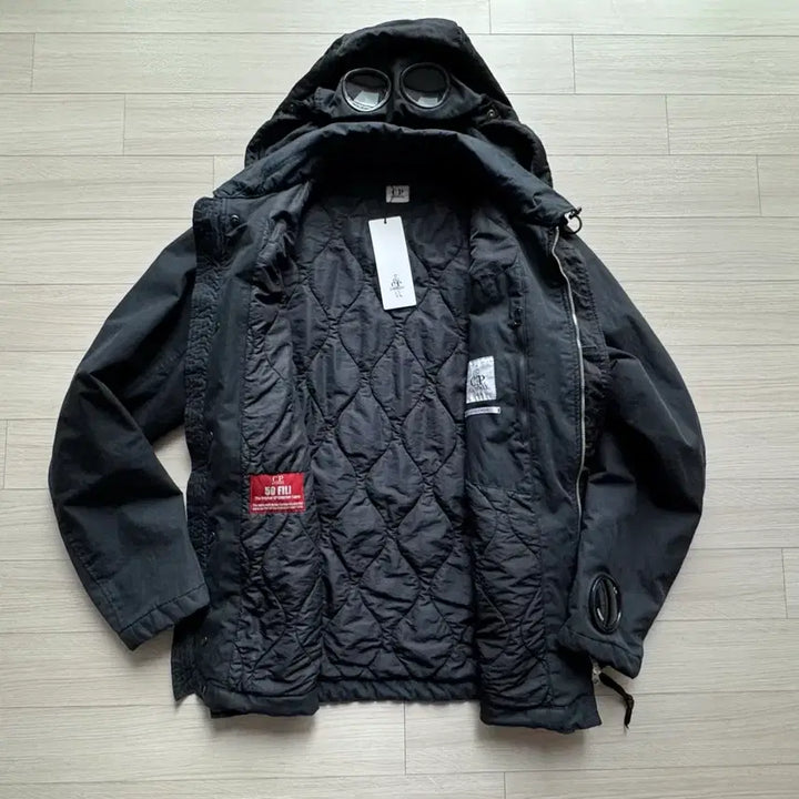 [BUNJANG] CP Company Black Goggle Jacket / CP컴퍼니 수류탄 탄창 포켓 시계창 고글자켓 블랙 새제품 48사이즈
