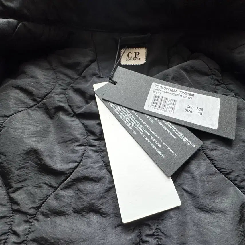 [BUNJANG] CP Company Black Goggle Jacket / CP컴퍼니 수류탄 탄창 포켓 시계창 고글자켓 블랙 새제품 48사이즈