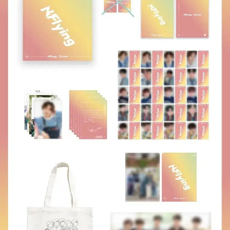 엔플라잉 2기 키트 (하자0,에코백 없음)